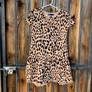 Animal print dress